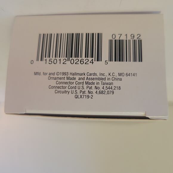 1993 Hallmark Keepsake The Lamplighter Flickering Light Ornament Collectible - Picture 15 of 16